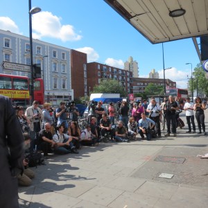 crowd gathers for 10th anniversary